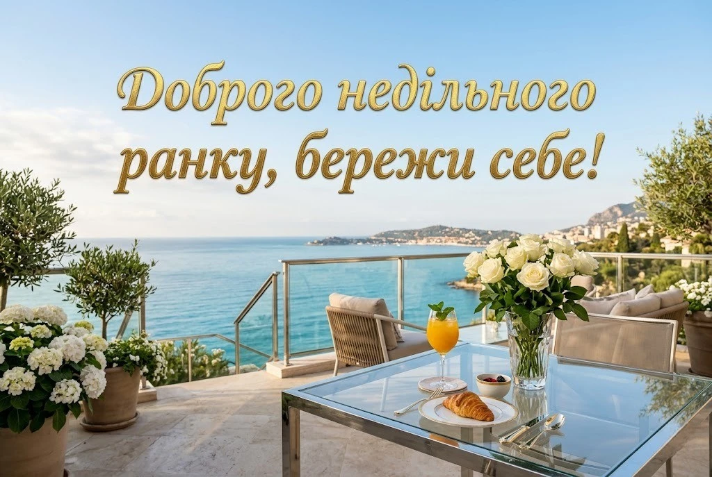 Доброго недільного ранку та гарного дня: душевні вітання, красиві листівки та картинки для гарного настрою