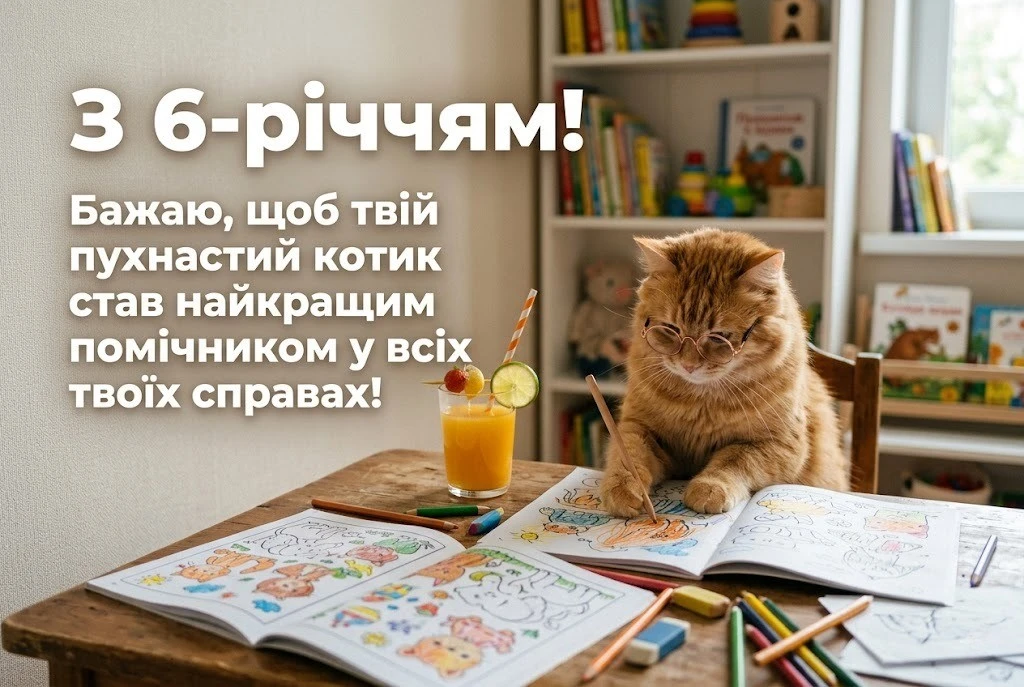 Привітання для маленької принцеси: донечці виповнюється 6 років