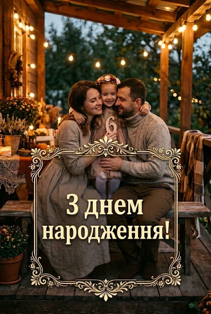 Привітання для маленької принцеси: донечці виповнюється 6 років