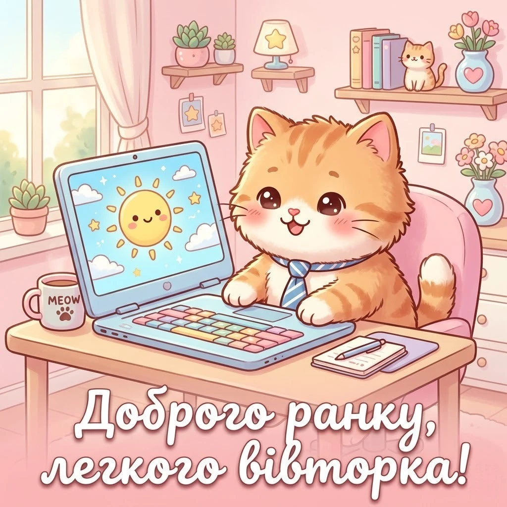 Доброго ранку, вдалого вівторка: душевні побажання та найкрасивіші картинки для гарного настрою