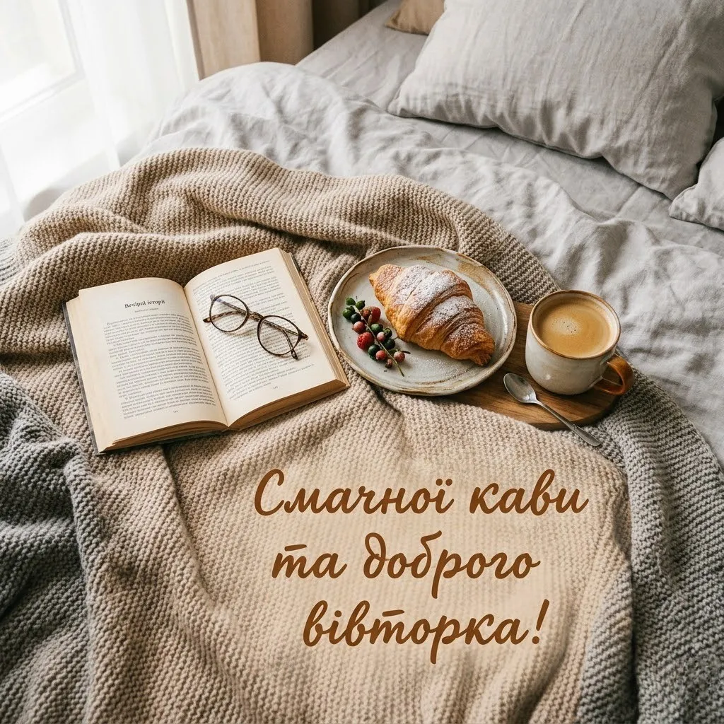 Доброго ранку, вдалого вівторка: душевні побажання та найкрасивіші картинки для гарного настрою