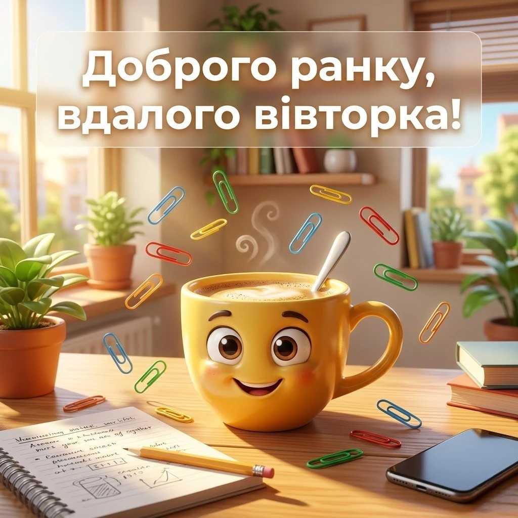 Доброго ранку, вдалого вівторка: душевні побажання та найкрасивіші картинки для гарного настрою
