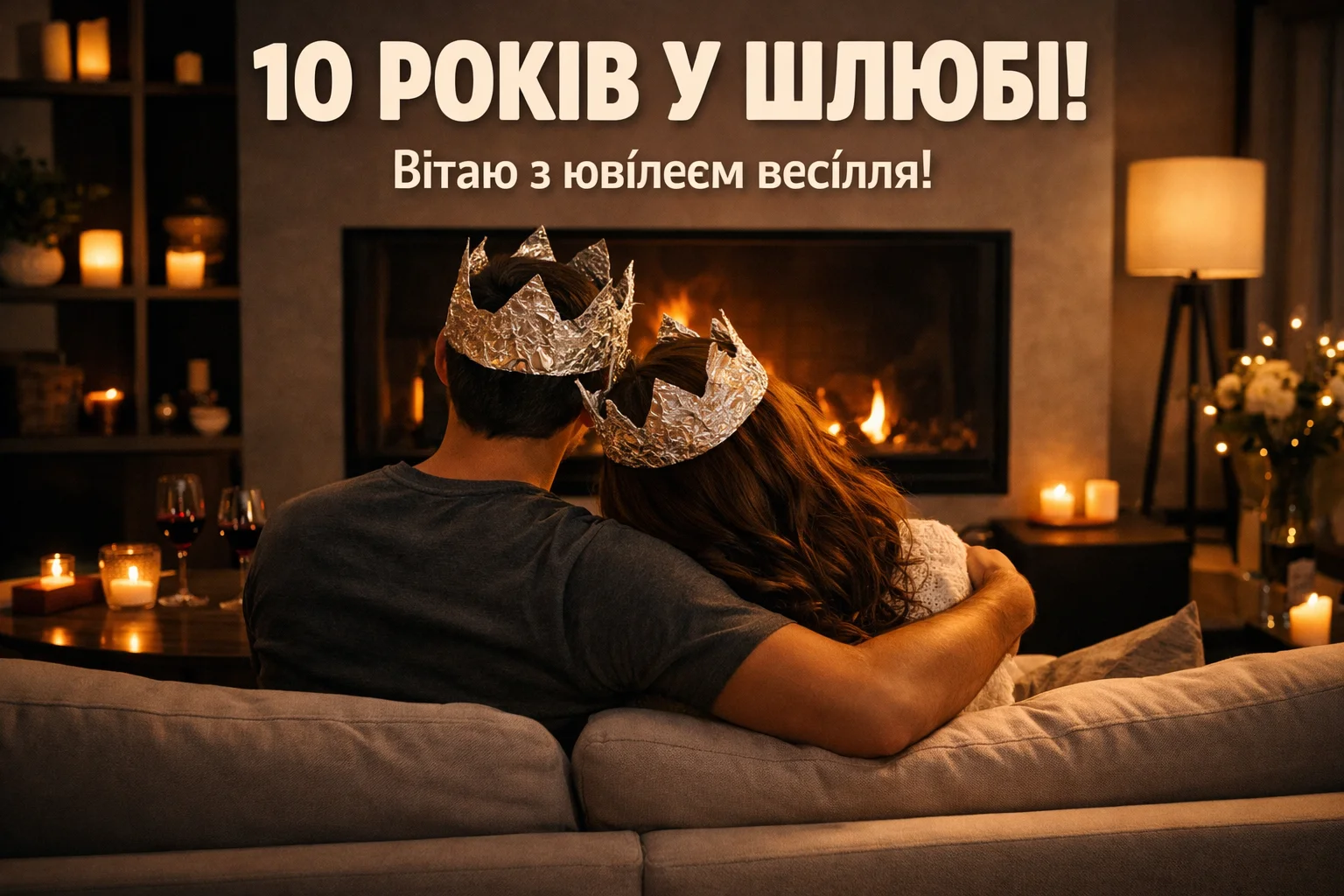 Ювілей 10 років весілля: привітання, що торкаються самого серця