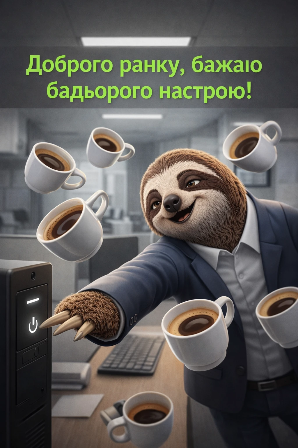 Доброго ранку: картинки з гумором для легкого настрою перед роботою