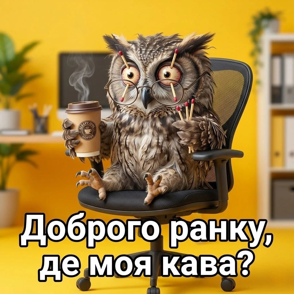 Доброго ранку: картинки з гумором для легкого настрою перед роботою