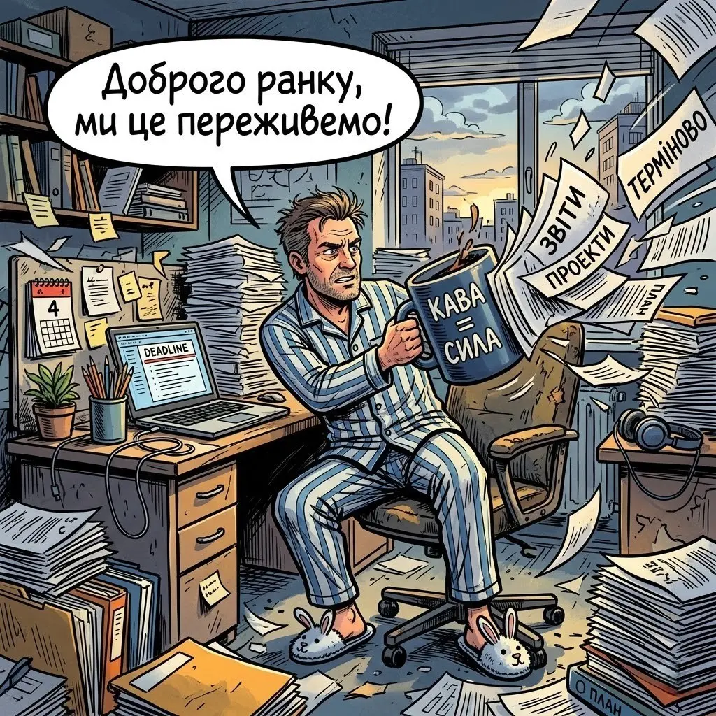 Доброго ранку: картинки з гумором для легкого настрою перед роботою