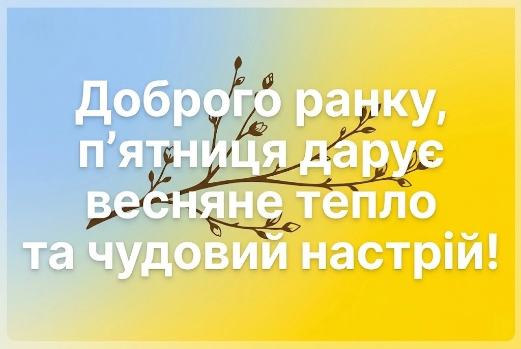 Доброго ранку п’ятниці: прикольні картинки, весняний настрій та порція позитиву