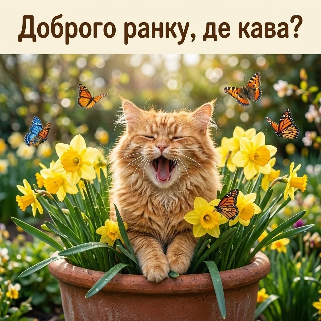 Доброго ранку п’ятниці: прикольні картинки, весняний настрій та порція позитиву