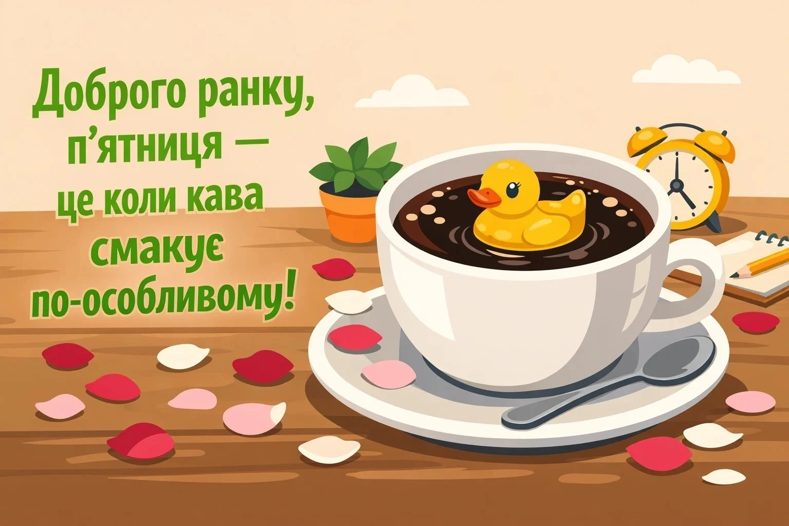 Доброго ранку п’ятниці: прикольні картинки, весняний настрій та порція позитиву