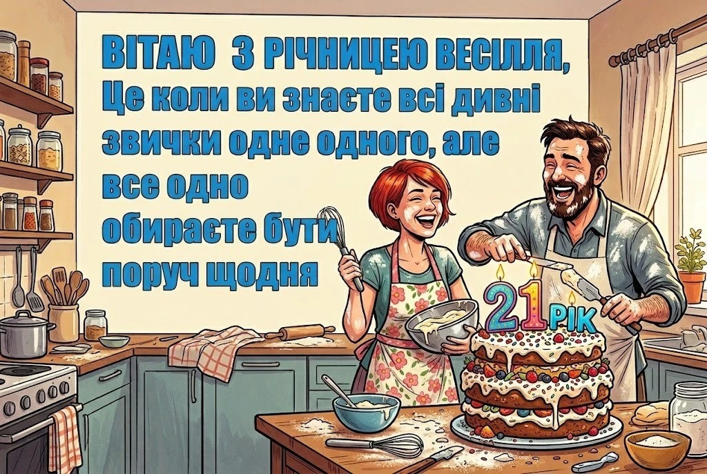 Опалове весілля 21 рік: колекція найкращих текстів для привітання