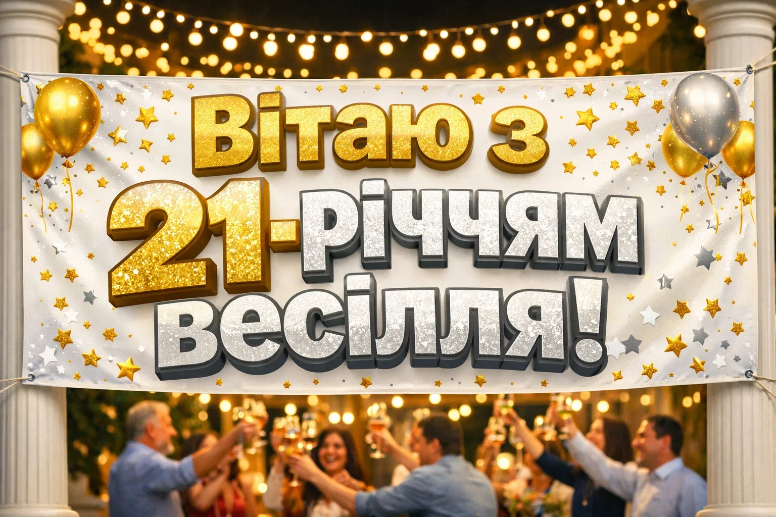 Опалове весілля 21 рік: колекція найкращих текстів для привітання