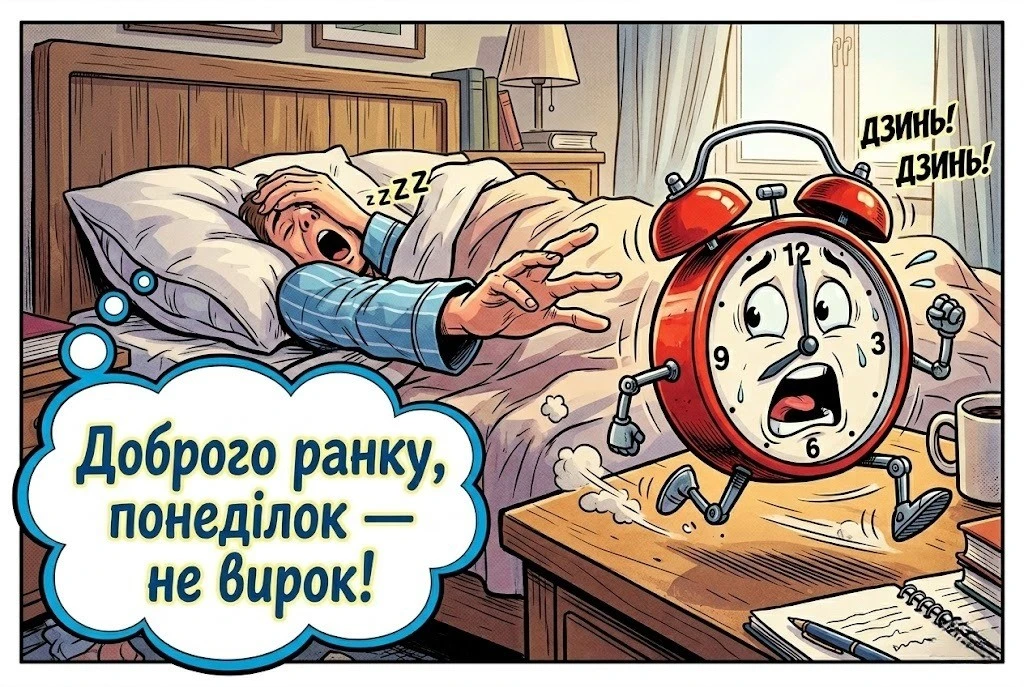 Доброго ранку: картинки з гумором з початком робочого тижня для бадьорого настрою