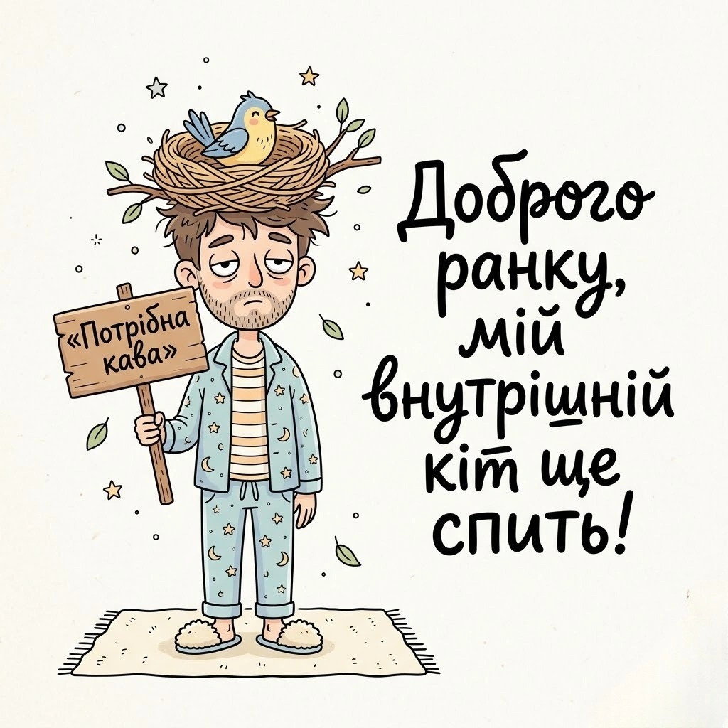 Доброго ранку: картинки з гумором з початком робочого тижня для бадьорого настрою