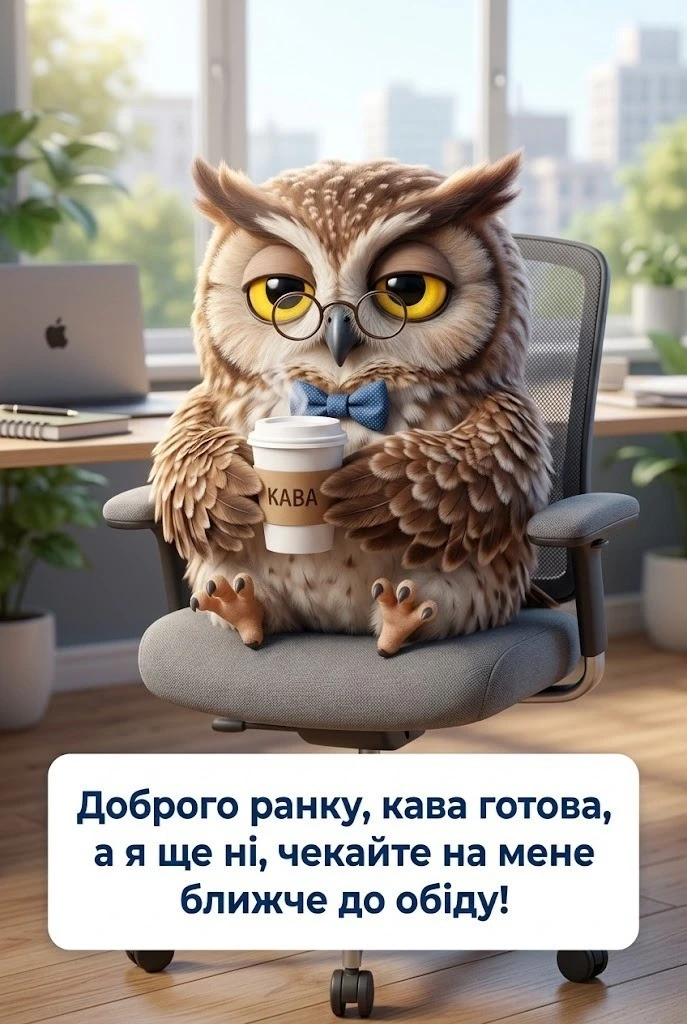 Доброго ранку: картинки з гумором з початком робочого тижня для бадьорого настрою