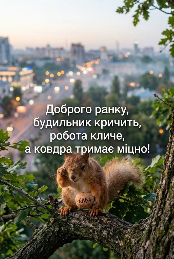 Доброго ранку: картинки з гумором з початком робочого тижня для бадьорого настрою