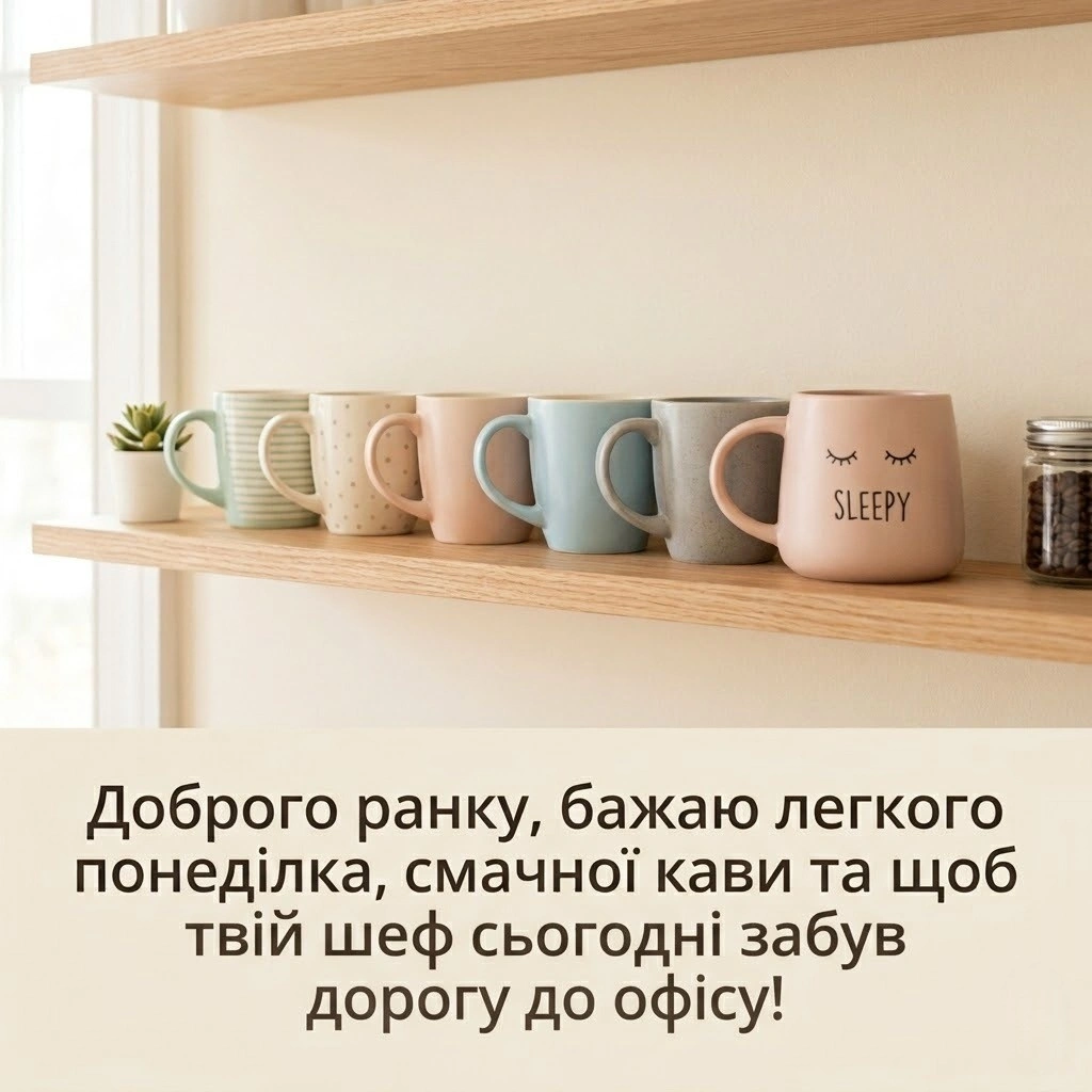 Доброго ранку: картинки з гумором з початком робочого тижня для бадьорого настрою