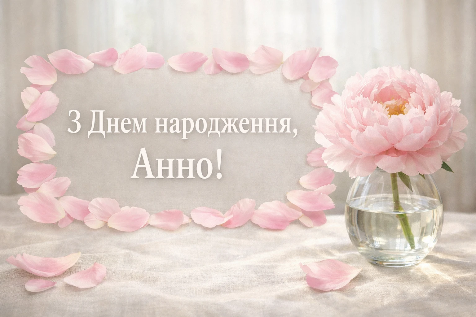 Особливі вітання з днем народження для Анни: душевні та оригінальні