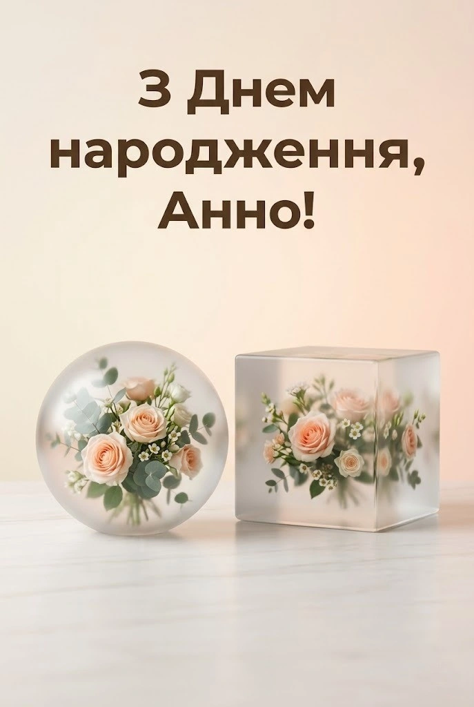 Особливі вітання з днем народження для Анни: душевні та оригінальні