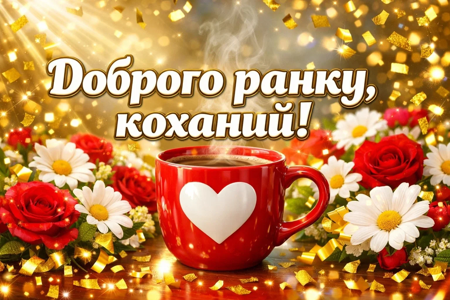 Доброго ранку, коханий чоловіку: найтепліші побажання та красиві картинки для вашої половинки