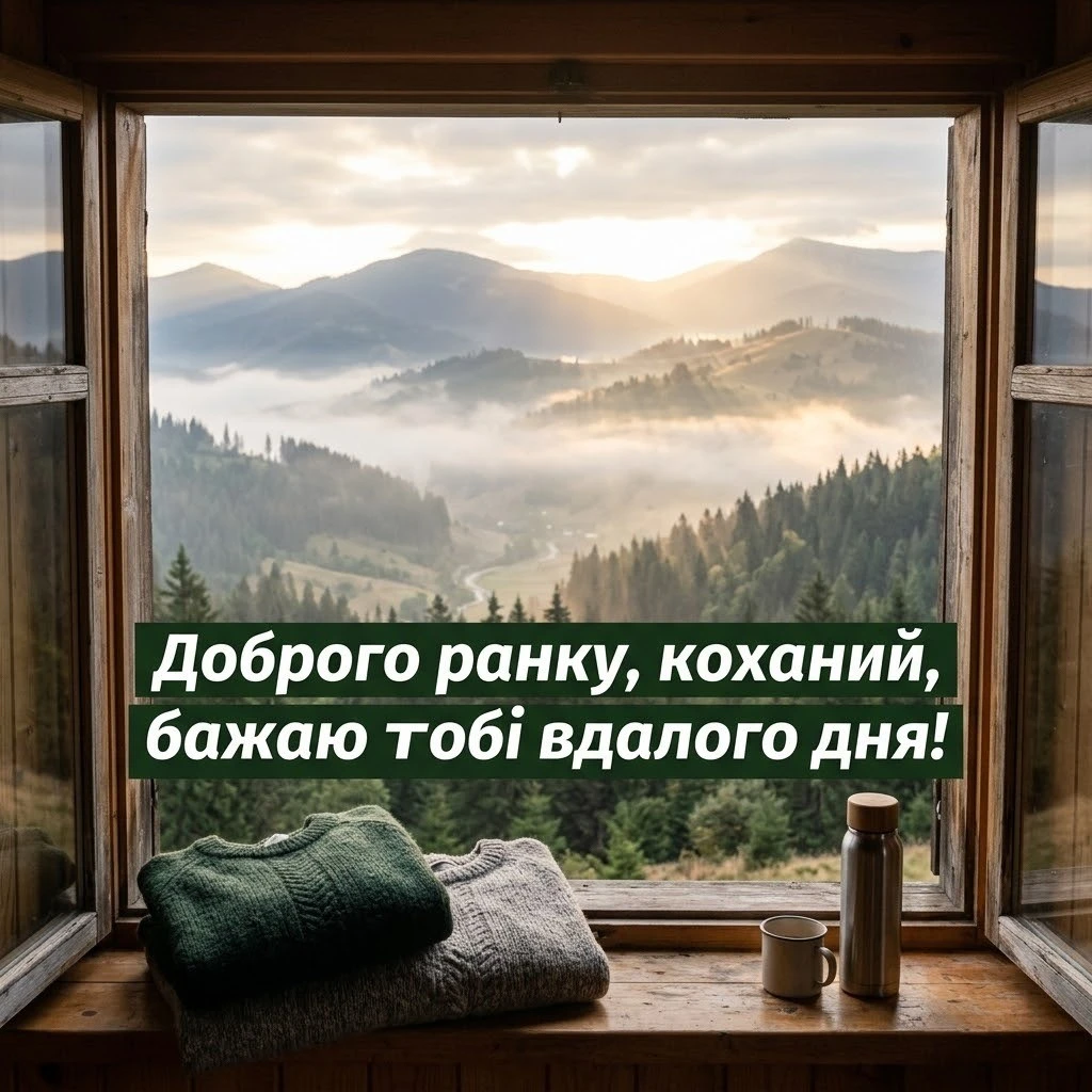 Доброго ранку, коханий чоловіку: найтепліші побажання та красиві картинки для вашої половинки