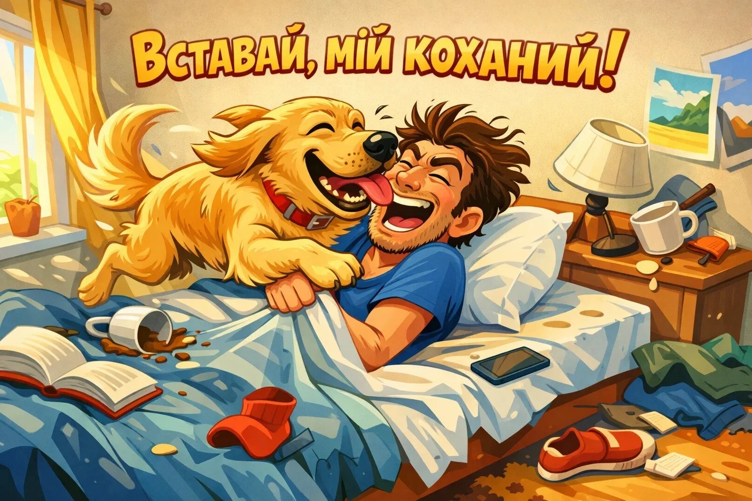 Доброго ранку, коханий чоловіку: найтепліші побажання та красиві картинки для вашої половинки