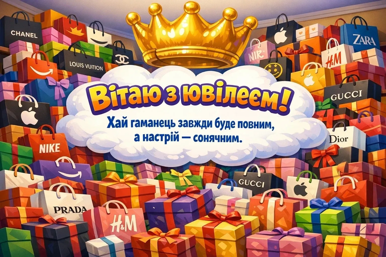 З днем народження, королево! Привітання жінці на 40-річний ювілей