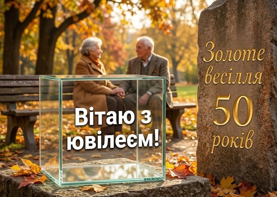 Золоте сузір’я любові: найкращі привітання з 50-ю річницею весілля
