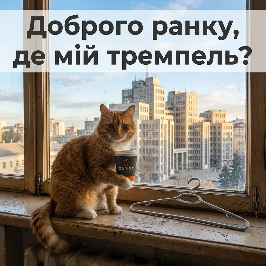 Доброго ранку: картинки, сучасний гумор та найтепліші вітання з незламного Харкова