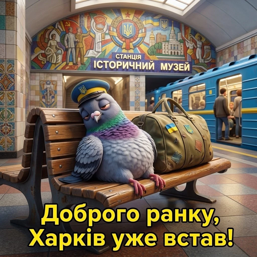 Доброго ранку: картинки, сучасний гумор та найтепліші вітання з незламного Харкова