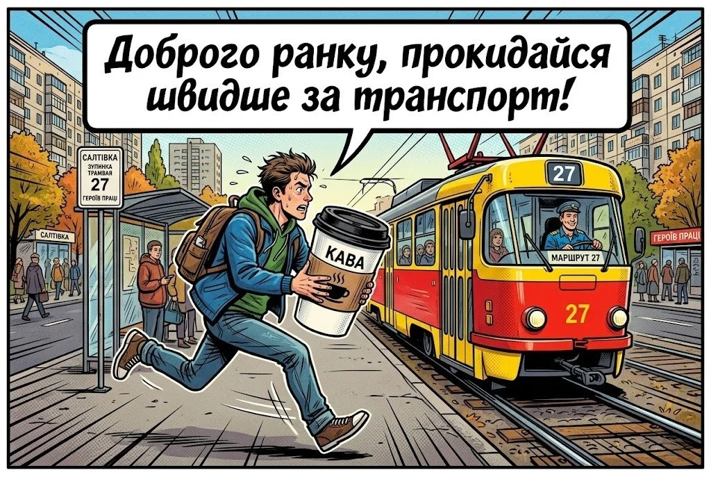 Доброго ранку: картинки, сучасний гумор та найтепліші вітання з незламного Харкова
