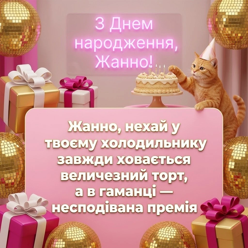 Привітання з днем народження Жанні: вишукані слова про красу та щастя