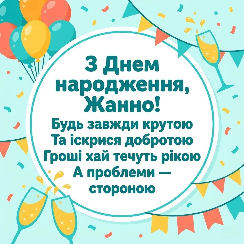 Привітання з днем народження Жанні: вишукані слова про красу та щастя