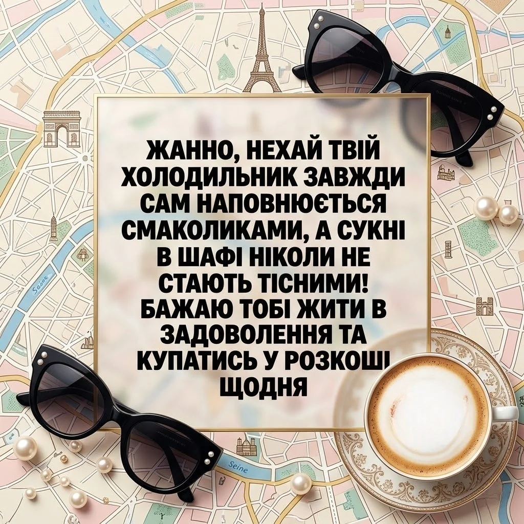 Привітання з днем народження Жанні: вишукані слова про красу та щастя