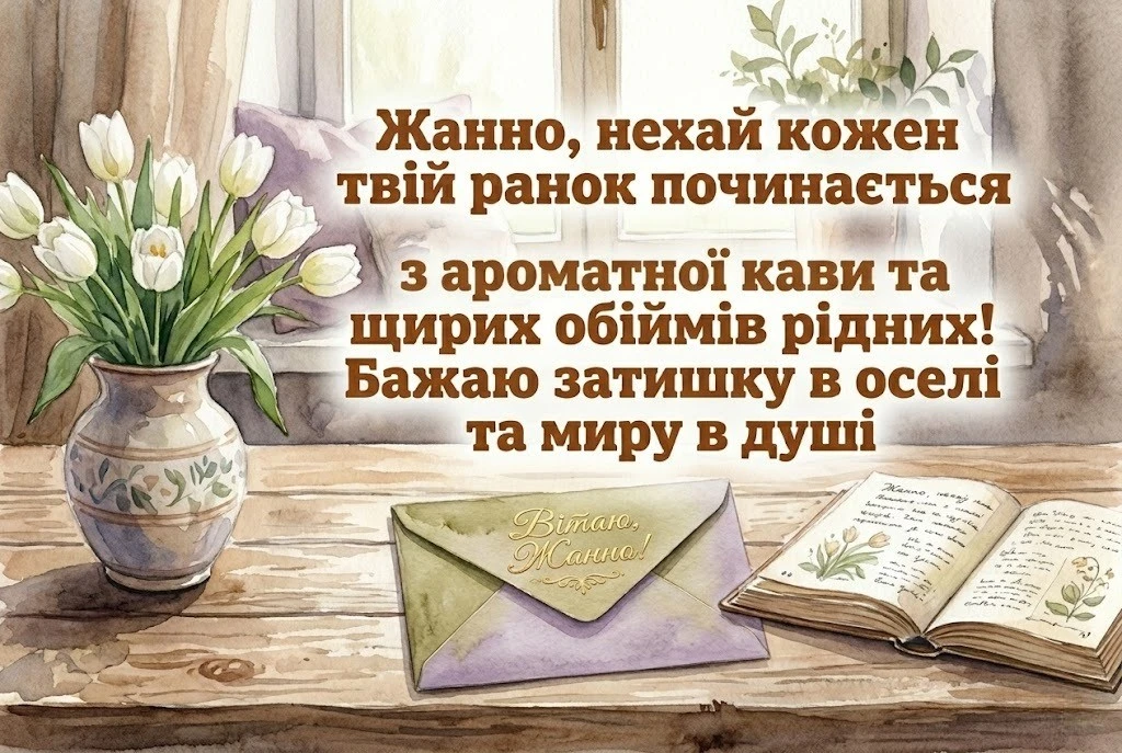 Привітання з днем народження Жанні: вишукані слова про красу та щастя