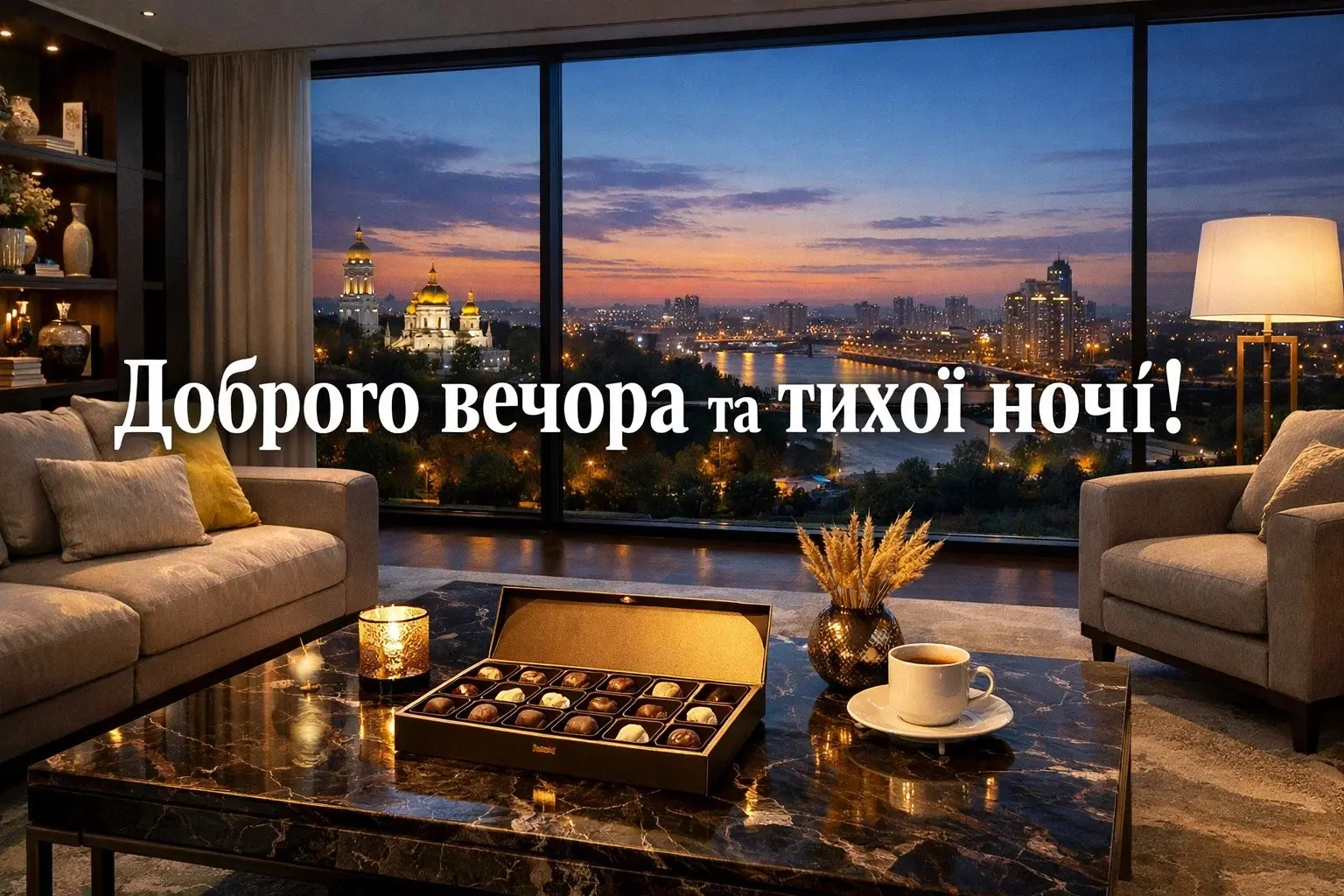 Доброго вечора та тихої ночі: сучасні картинки про Україну для душевного відпочинку
