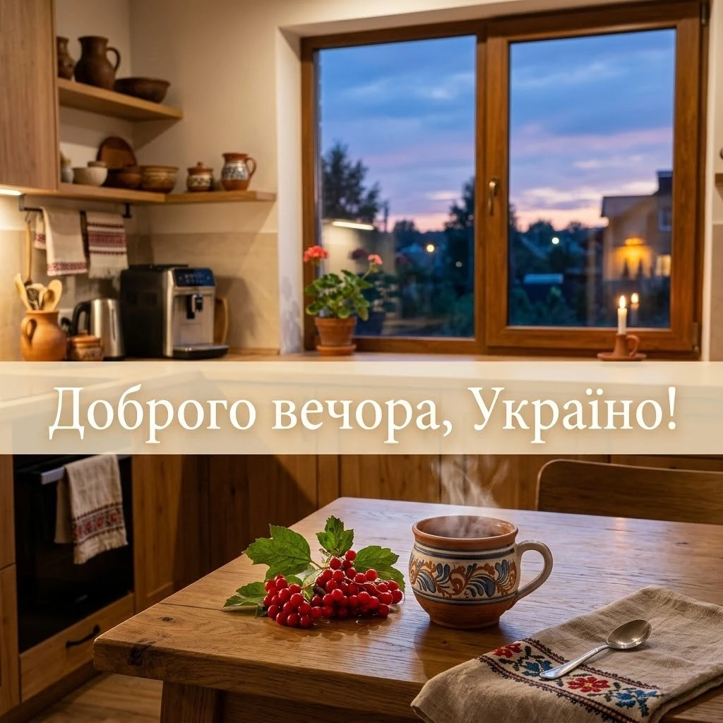Доброго вечора та тихої ночі: сучасні картинки про Україну для душевного відпочинку