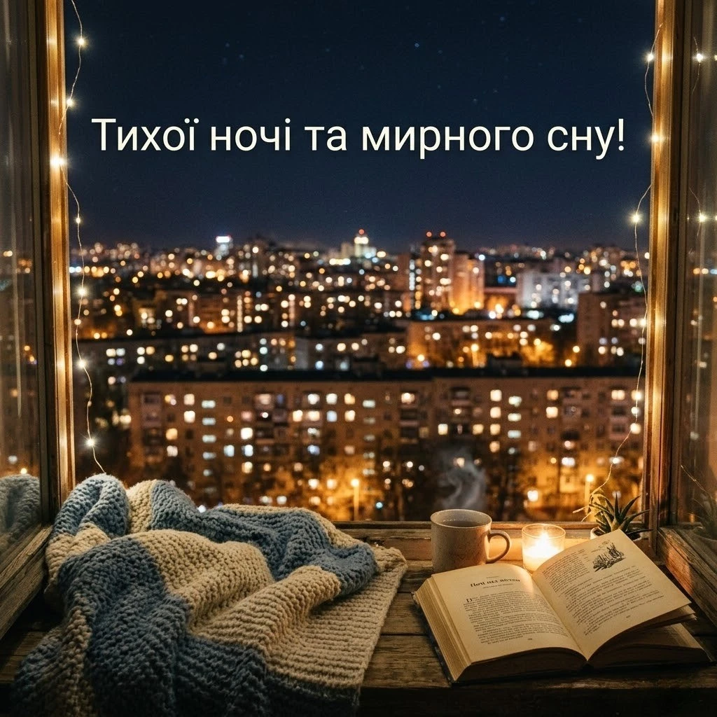 Доброго вечора та тихої ночі: сучасні картинки про Україну для душевного відпочинку