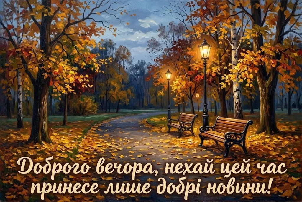 Доброго вечора та тихої ночі: сучасні картинки про Україну для душевного відпочинку