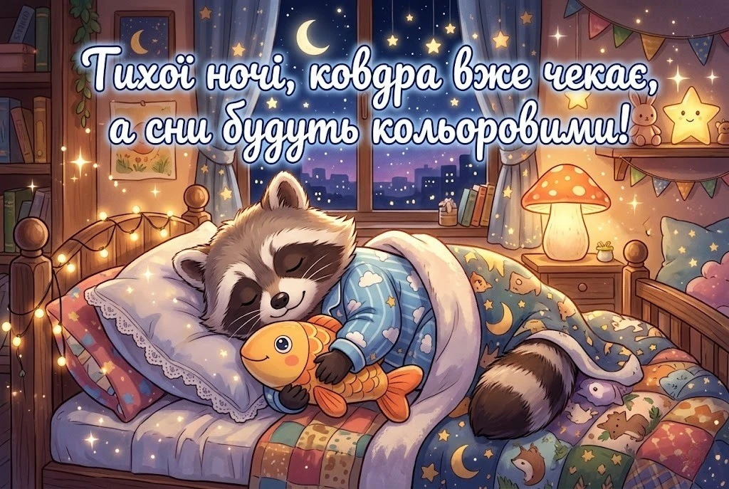 Доброго вечора та тихої ночі: сучасні картинки про Україну для душевного відпочинку