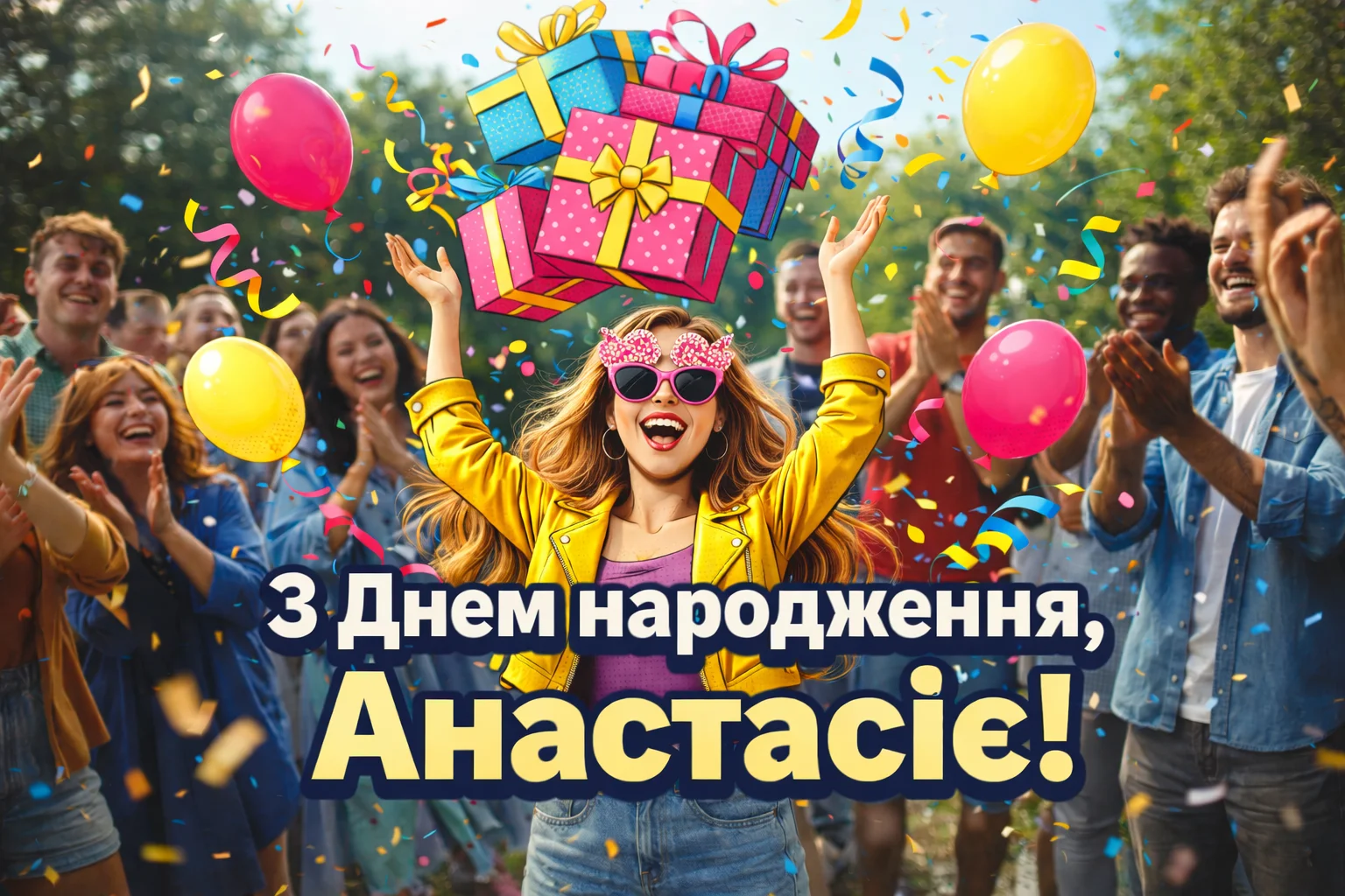 Найкращі привітання з днем народження для Анастасії: від щирого серця