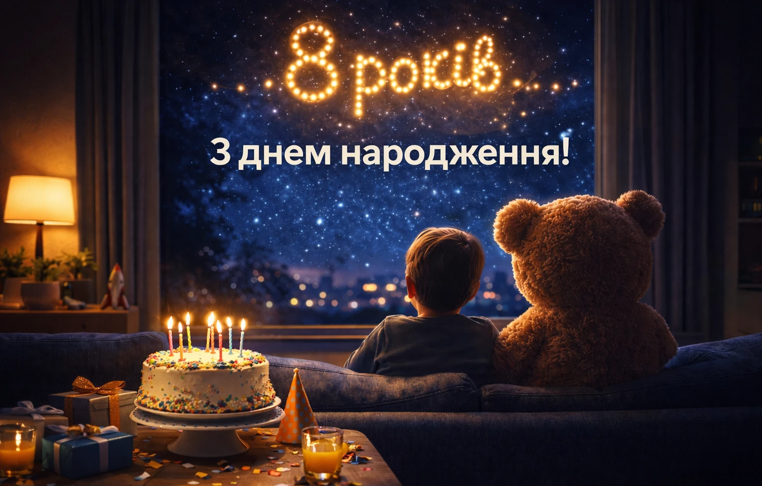 Оригінальні привітання для сина з 8-м днем народження: зробіть свято особливим