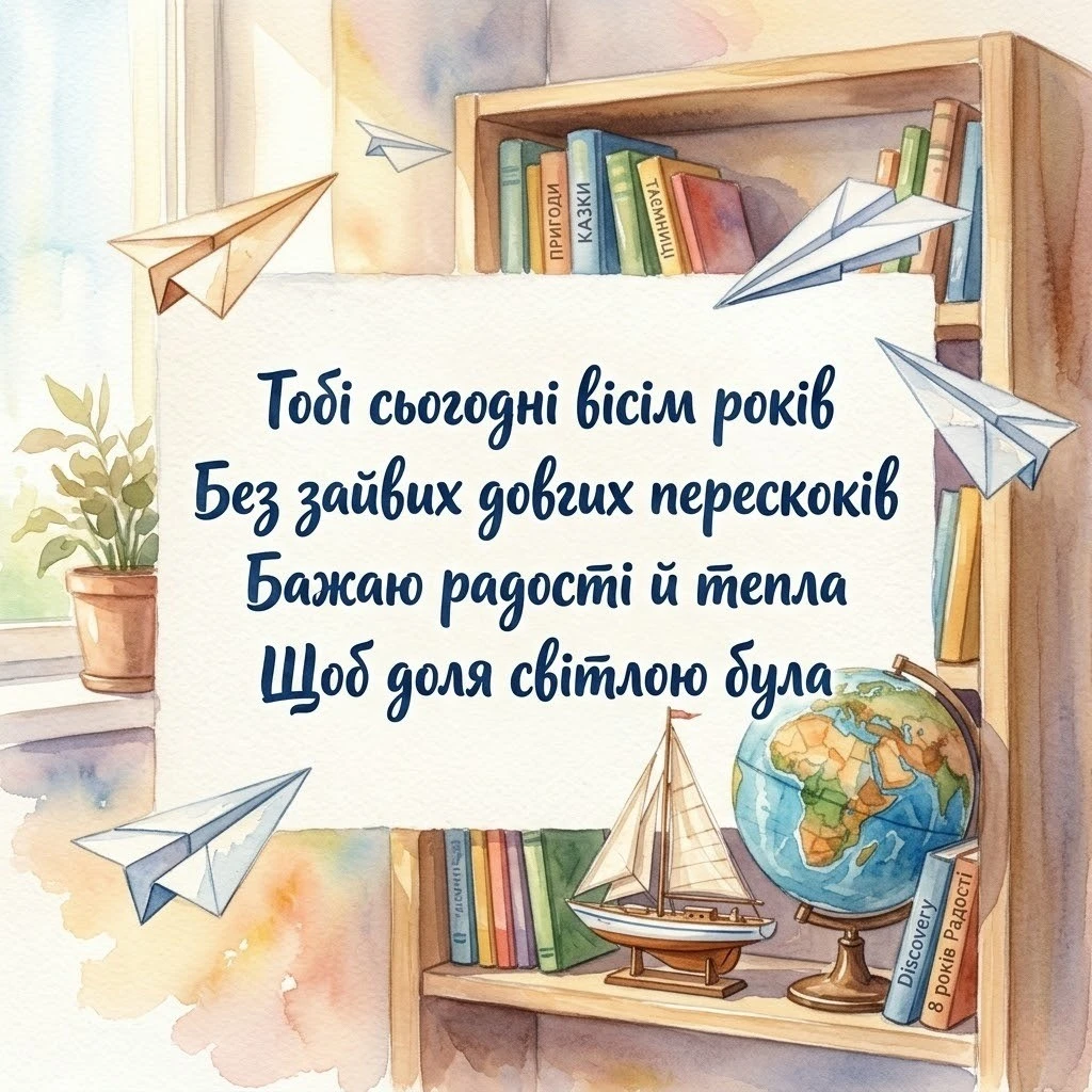 Оригінальні привітання для сина з 8-м днем народження: зробіть свято особливим