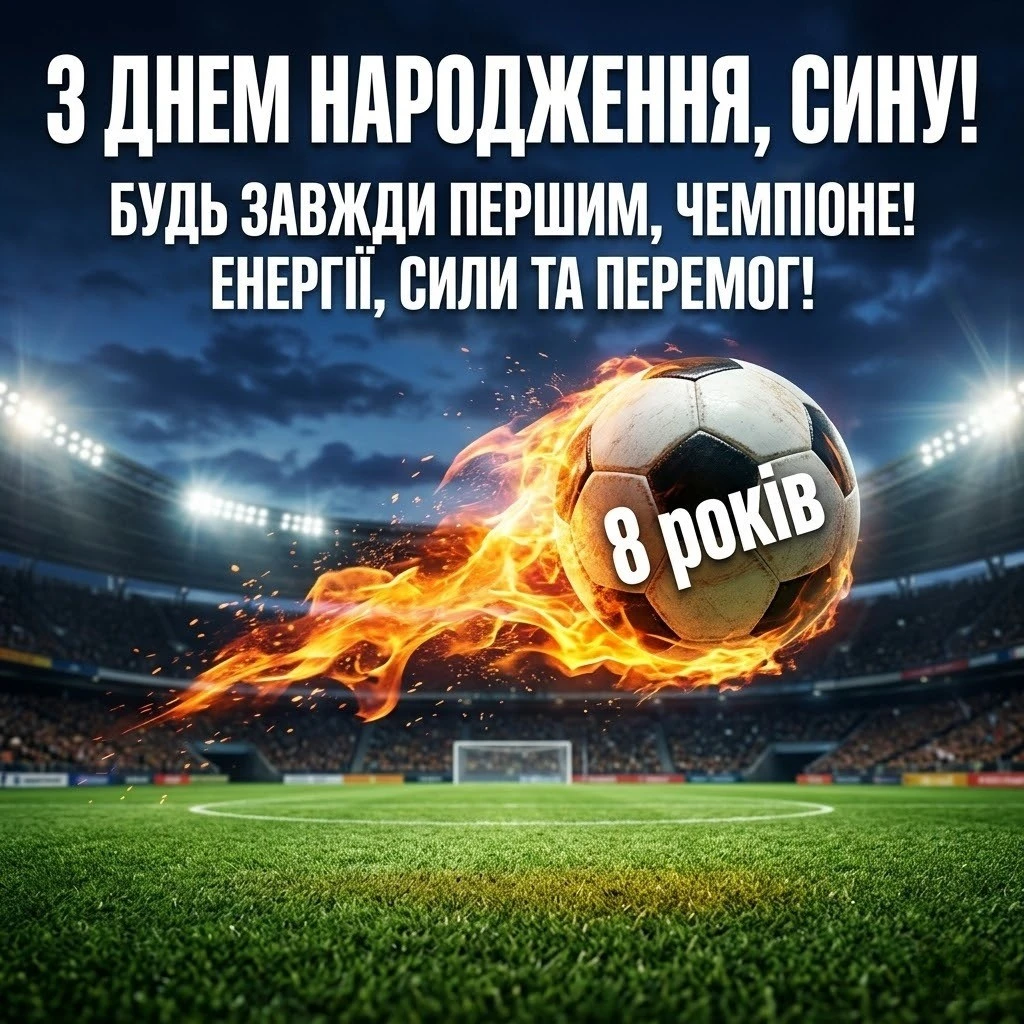Оригінальні привітання для сина з 8-м днем народження: зробіть свято особливим