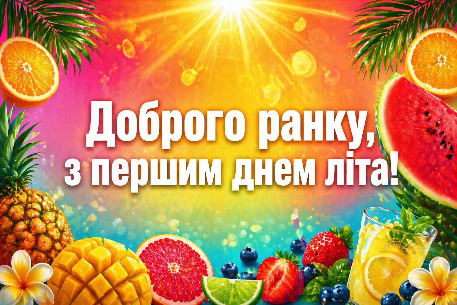Доброго ранку: сучасні картинки з першим днем літа для найкращого настрою