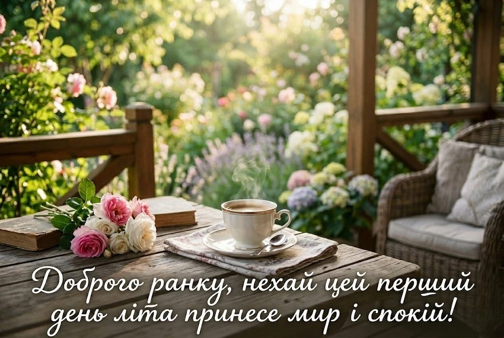 Доброго ранку: сучасні картинки з першим днем літа для найкращого настрою