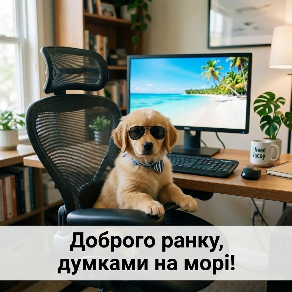 Доброго ранку та гарного дня: картинки на кінець робочого тижня для душевного настрою