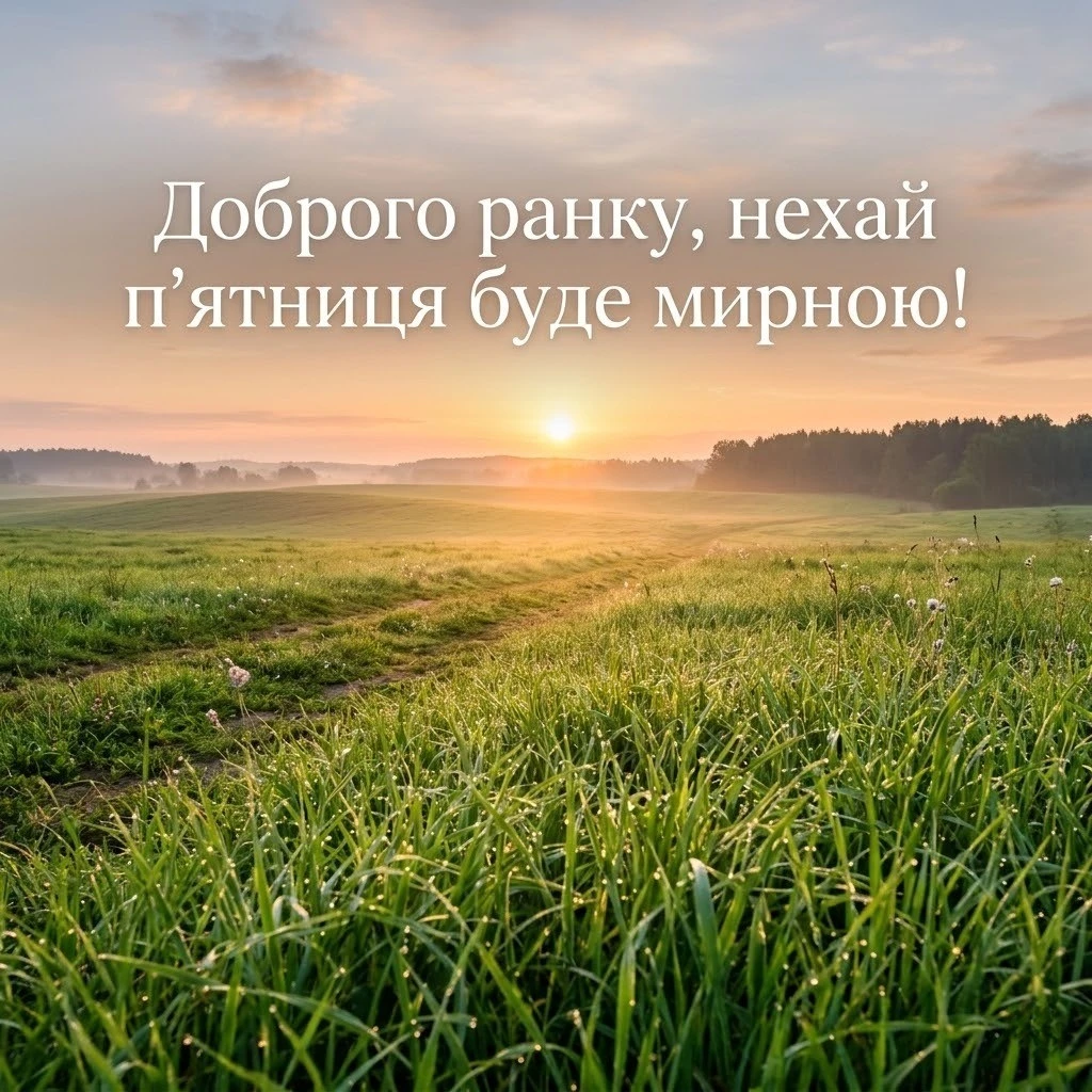 Доброго ранку та гарного дня: картинки на кінець робочого тижня для душевного настрою