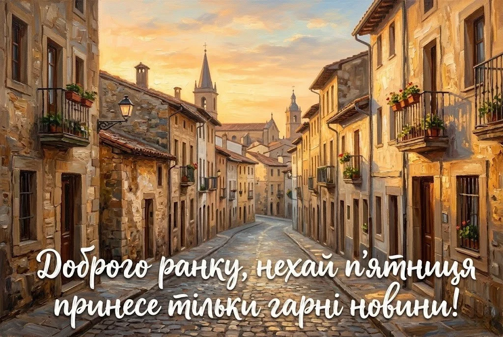 Доброго ранку та гарного дня: картинки на кінець робочого тижня для душевного настрою