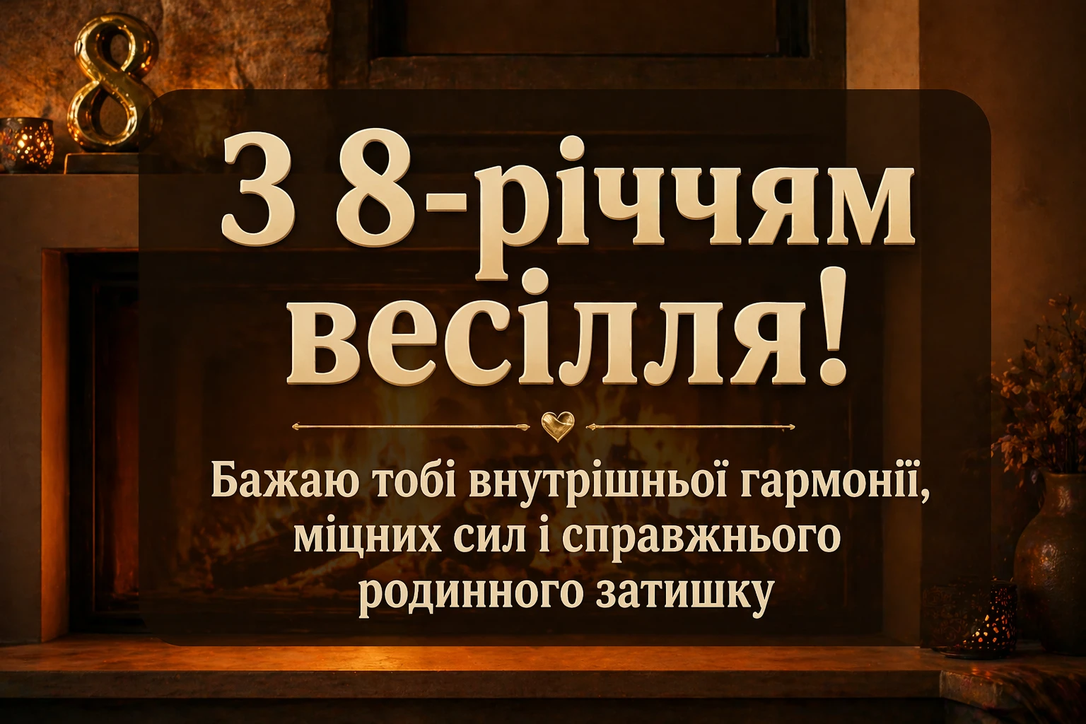 Привітання з 8-ю річницею весілля чоловікові: найкраща добірка побажань