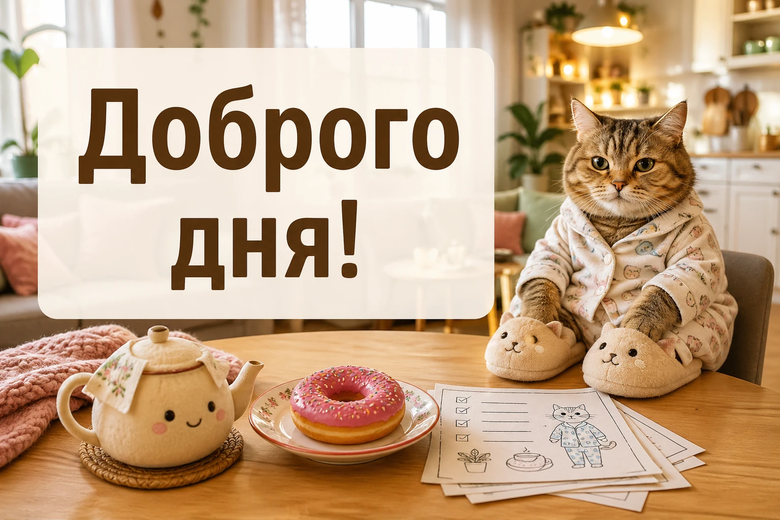 Доброго дня: картинки для гарного вихідного з гумором і теплим настроєм